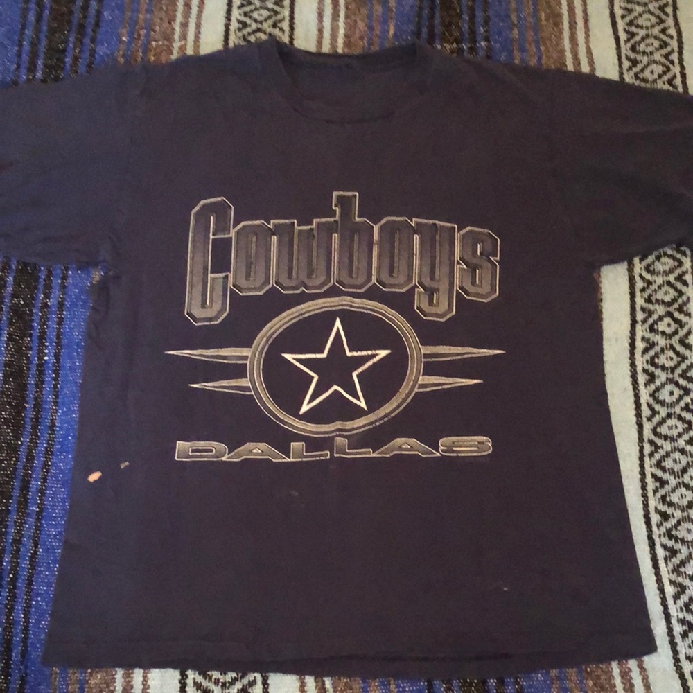 Vintage 90s Thrashed Dallas Cowboys Tee Shirt